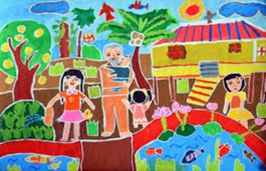 Hình ảnh Bác Hồ qua cảm nhận của các em thiếu nhi